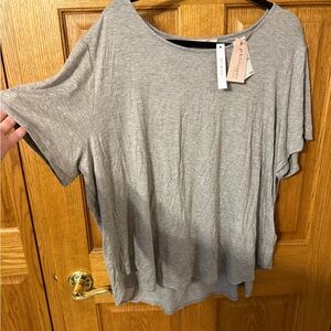 Philosophy Heather Gray Short Sleeve Tee